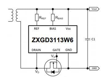 Diodes Incorporated ZXGD3113W6 MOSFETコントローラ